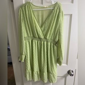 NWT Indigo Rose XL Dress (Green)